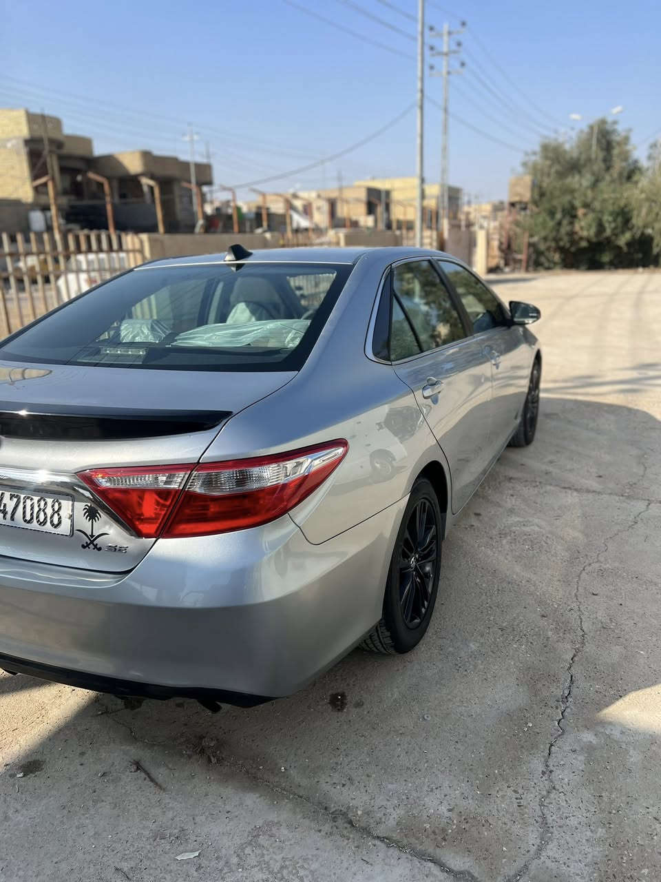 كامري 2015 SE رقم ذي قار باسمي
السياره بدون حادث صار بيه صبغ اثر شخوط 
لغد شاصي كفاله 
مكينه 2500 كير ست نمر كفاله
حداديه جديده كامله 
شاشة وكامره خلفية كش جلد 
تخم تاير جديد 
سيارة جاهزه مكان السياره ذي قار الناصرية
السعر 135 بيه مجال


**إذا كنت صاحب هذا الإعلان وتريد حذفه لأي سبب، رجاءا أرسل رسالة إلى الدعم الفني**
