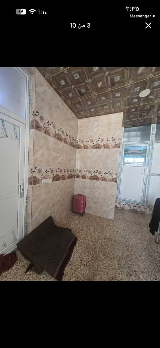 ( دار للبيع )
المساحه 100 متر  

طابو زراعي سند 25 

 طابق ونصف يصلح حسينية أو دار سكن 

كامل الخدمات مجاري ماء مولد ذهبي 
( شارع ٢٠ متر على ابواب تبليط  )

( يبعد كيلو متر  فقط عن الأمام  ) 

حي العباس نهاية الفرع الثالث الحولي الجديد 

السعر مناسب جدا للضروره 

 

***********
