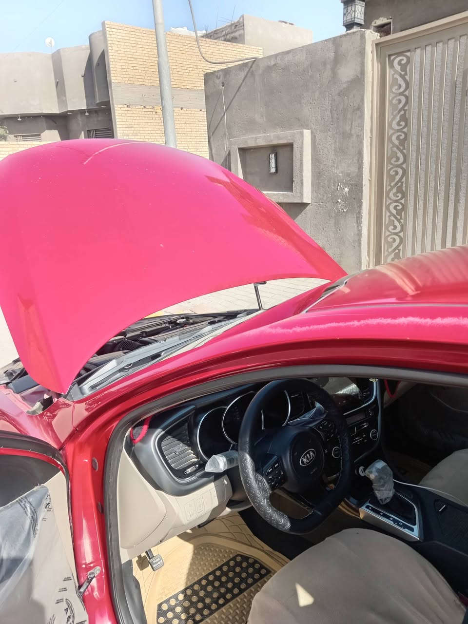 سلام عليكم اوبتيما خليجي 2015 فول مواصفات بصمه حساس امامي خلفي ترحيب مري فول للخير مكينه كير تبريد شرط تخم تاير بيه قليل جراد كامره كبيره مري شفط بسمي السياره وبيه مواصفات مكان السياره السماوة المركز رقم بغداد دولي رقم الموبايل *********** السونا بالمنشور هزه جديده مكينه 2400 دوش المرغوب
