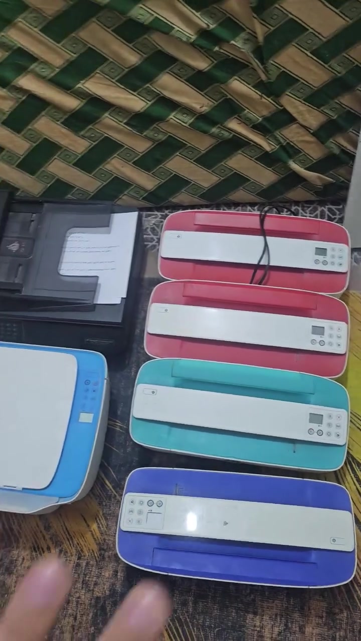 مجموعة طابعات hp 
التفاصيل بالفيديو 
اللي يفيدنه ينطي سعر مناسب و الله يرزقه ويرزقنا


**إذا كنت صاحب هذا الإعلان وتريد حذفه لأي سبب، رجاءا أرسل رسالة إلى الدعم الفني**
