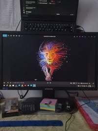 شاشة سامسونج • ٢٢ بوصة • VGA+DVI