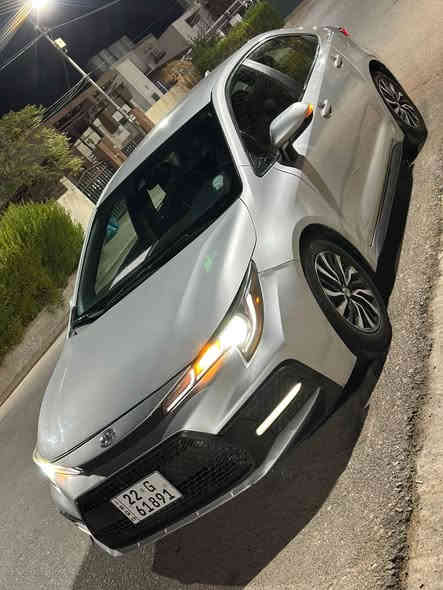 اسلام عليكم كورلا 2020 للبيع
موصفات SE محرك 2000
تحكم سترين هندك بريك بصمه
نضام سبورت وعادي ويكو 
مانع نزلاق رادار 
كير 10 نمرات 
لون رصاصي داخل اسود 
ضرر كما واضع بصوره
كير ومحرك وصدر وتايرات كلها شرط 
بيها كلير وبارد بدون يرباك 
بدون دواخل ماشيل 60 الف حقيقي 
رقم اربيل تحويل ثاني يوم 
145 وبها مجال ***********
