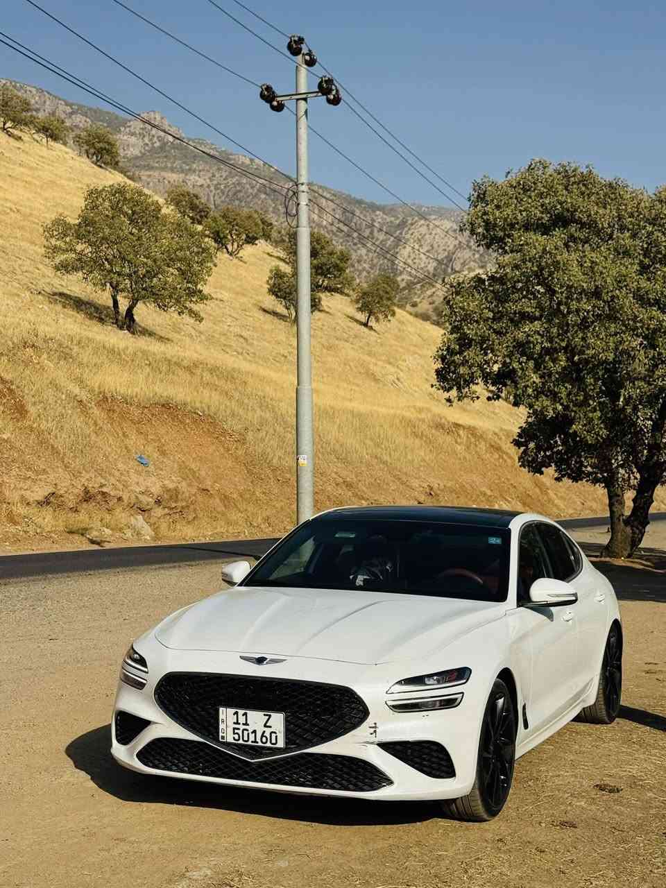 g70 موديل 2023 للبيع فقط
‎‏‎ المحرك 2000turbo

السياره مرقم بغداد رقم شبه مميز باسمي 
السياره ماشيه ٢٦ الف كيلو 
فول مواصفات
  فتحة سقف (بانوراما) 
داخل احمر 
‎:- بصمة
‎‏‎:- تشغيل عن بعد
‎‏‎:- كشنات ميموري سيت
‎‏‎:-كشنات تدفئة تبريد 
‎‏‎:- ستيرن كهرباء  + هيتر
‎‏‎:- 5 وضعيات قيادة ( Eco - Comfort - Sport - Sport 
‎‏plus - Custom )
‎ -: گزوز رياضي بلاد الصوت
‎‏‎‏:- Auto Hold
‎‏‎:- سستم سماعات (Lexicon )
‎‏‎:- شاشة كبيرة كاربلاي وتحكمات كامله
‎‏‎:- كيجات ديجيتال
‏‎‏‎:- رادارات امامي وخلفي وجانبي
‎‏‎: حساسات امامي وخلفي
‎‏‎:- نظام تحديد المسار 
‎‏‎:- دسكات بريمبو بلاد 
‎‏‎:-مري شفط +اشارة +تعتيم الضوء 
‎‏‎:- لايت LED امامي خلفي 
‎‏‎:-دخول ذكي مع انارة ترحيب
‎‏‎:-قيادة ذاتية  
‎‏‎:-تحديد مسار+مثبت سرعه  
‎:. تحذير فتح الباب اذا كان احد بجانب السياره 
‎:. قطعتين تبريد 
‎:. كشن السائق حضن على مود sport + sport plus 
‎:.تو ويل 
‎:. ماسحات اوتو تتحسس المطر 
‎:. ترحيب علامه Genesis 
‎: نقطه عمياء 
‎:. شفتات ستيرن 
‎:. هيتر بل مري 
 السياره كلين بدون حادث فقط تقرير غرق ومبدل سستم كهرباء وع شرط السياره شغاله بلاد وع الضمان 
سعر٢٢٥ بيهه مجال بسيط
مكان السياره ديالى
***********
***********
