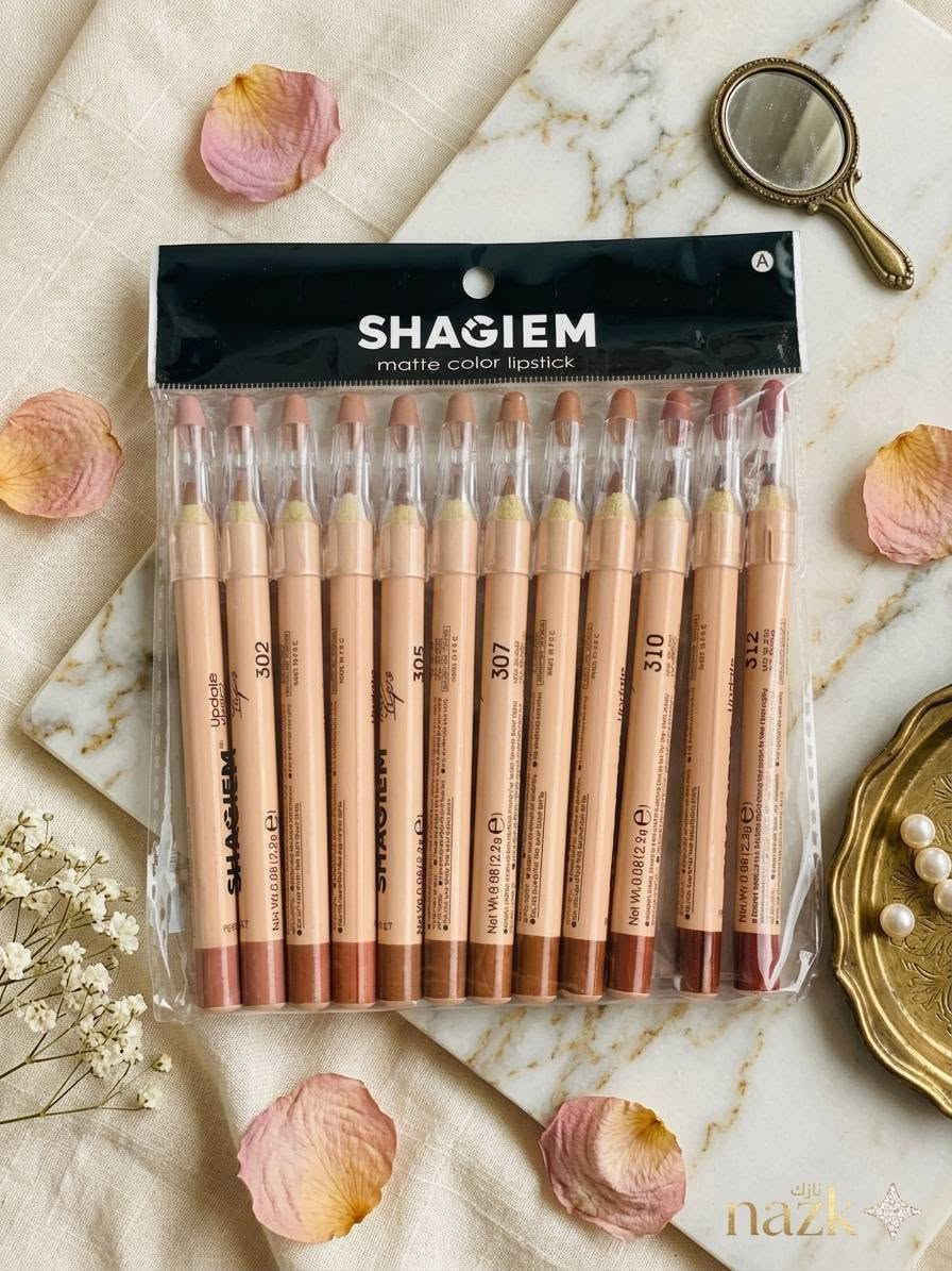 دقة وتنوع بلا حدود مع مجموعة SHAGIEM! ✨
لو كنتِ تبحثين عن التحديد المثالي الذي يدوم طويلاً، هذه المجموعة صُممت لكِ. 12 درجة مختلفة تبدأ من ألوان النيود الناعمة وصولاً إلى الأحمر الجريء، لتناسب كل إطلالاتك وكل ألوان أحمر الشفاه التي تمتلكينها.
• المميزات:
• 🍒ملمس كريمي ناعم يسهل الرسم.
• 🍒ثبات عالي يمنع تلطخ الروج.

✅ 12 درجة لونية متنوعة (من رقم 302 إلى 312).
✅ تحديد دقيق وواضح بلمسة واحدة.
✅ مظهر مطفي (Matte) وجذاب.

سعر السيت 12 الف البصرة, العراق


**إذا كنت صاحب هذا الإعلان وتريد حذفه لأي سبب، رجاءا أرسل رسالة إلى الدعم الفني**