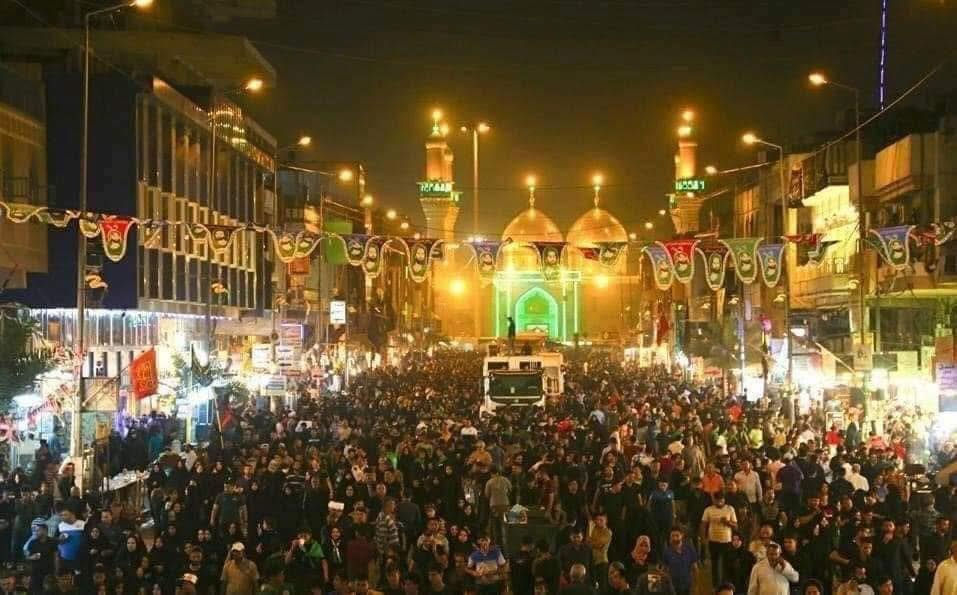 اللهم صل على محمد وال محمد 
سوف تنطلق حملة السفير بذكرى شهادة الامام موسى بن جعفر الكاظم عليه السلام المصادف ٢٥ رجب يوم الخميس 
الانطلاق يوم الخميس ساعه ٣ صباحً
إلى بغداد لزياره الامام الكاظم (ع)
والرجوع إلى كربلاء المقدسة بدون مبيت 
للحجز مراسلة الصفحة أو تصال *********** يوجد واتساب.
