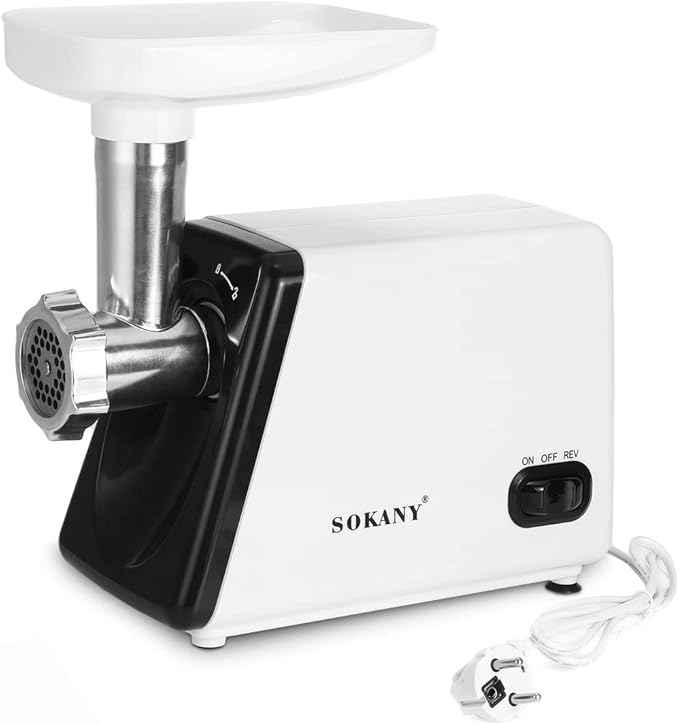 مفرمة لحم كهربائية مصنوعة من الستانلس ستيل

-مزودة بطبق معدني لوضع قطع اللحم فوقه

-تأتي بـ2 سكين تقطيع من الستانلس ستيل يمكن التبديل بينهم لفرم اللحم

-يمكن إيقاف عملية الفرم مع خاصية التشغيل العكسي وسحب اللحم من الخلف لضمان التقطيع بدقة

-تصميم منخفض الضوضاء

القدرة الكهربائية2500 وات

اللون أبيض

يوجد خدمة توصيل لجميع المحافظات بغداد, العراق


**إذا كنت صاحب هذا الإعلان وتريد حذفه لأي سبب، رجاءا أرسل رسالة إلى الدعم الفني**