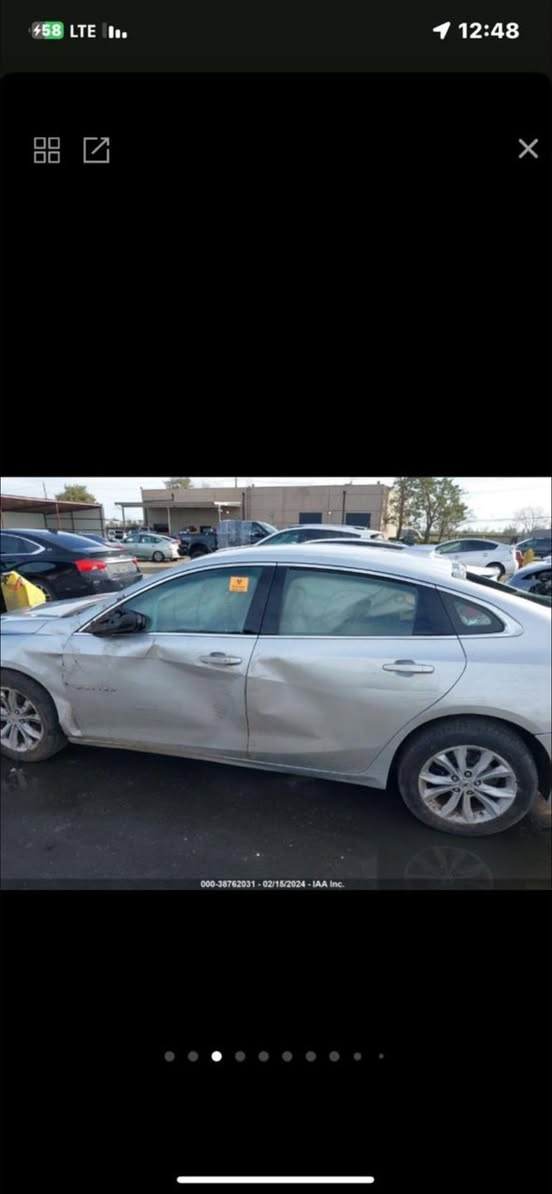 بسم الله الرحمن الرحيم
ماليبو  Lt   2022

11500$🔥🔥🔥 وبيه مجال بسيط

مواصفات

بريك بصمه 

سياره. بصمه. +ابواب بصمه

ئوتو ستوپ

رادار. 

كاميره 

حساس امامي خلفي 

شاشه لمس 

ستيرن كهرباي +تحكم 

تحديد سرعه 

گير محرك شرط

رقم السيارة أربيل

مكان السياره نجف

***********
