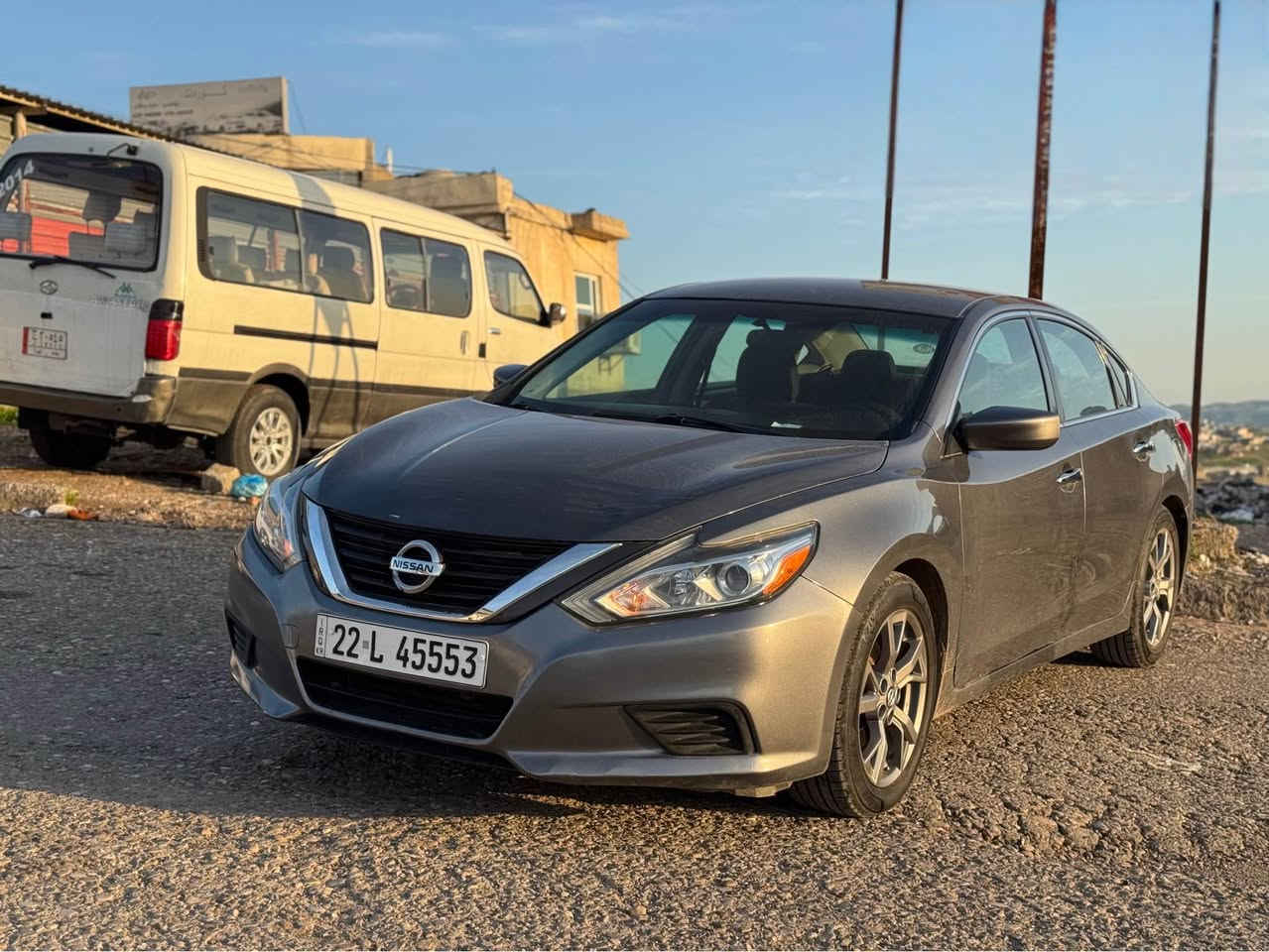 Nissan Altima S 2017 نيسان التيما اس
جملغ خلفي و صندوق صبغ فقط باقي السيارة كفالة
ارباكات سليمة و بجم كبس و كير محرك تبريد شرط 💯
١٣٤ الف ميل ماشية، سيارة ماشاء الله عليه حلوة و جاهز

سعر 110 و مجال بسيط و مكان عقرة "ئاكرئ"
واتس اب و كورك ***********
0750-7739471 اكر, نينوى
