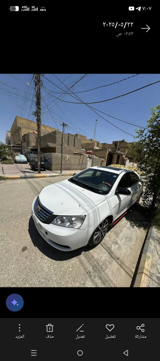 السلام عليكم ام كراند محور مكية كير وتبريد كورلة كلشي موديل 2013  شغال بيهة سنوية باسمي رقم بغداد انكيزي كرهبائيات كلا شغال شاشة حساس خلفي تبريد مكانهة بغداد السعر 55 وبيهة مجال ***********
