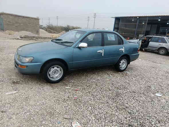 البيع كورلا 1994 مكفوله كفاله من ضربه وكص ونغل وعيب شرعي رقم بصره تحويل محرك وكير حاويه مشط جديد تخم تاير كرهبيات كله شغاله دواخل جديده محرك 1800 سعر 48 شراي يتصل ***********
