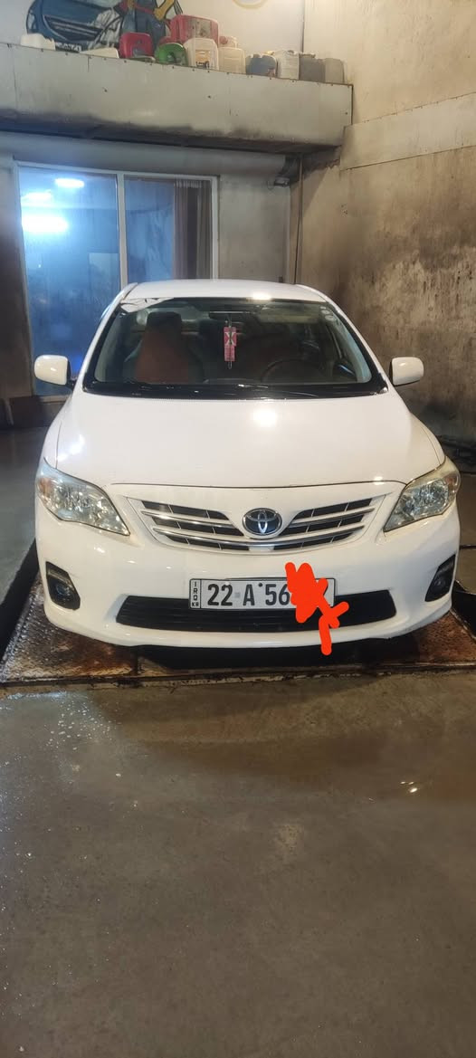 سلام عليكم كورلا 12 خليجي صبغ قطعه واحده الباقي بلاد ابيض الون محرك 1800 vvt.رقم الهاتف ***********
