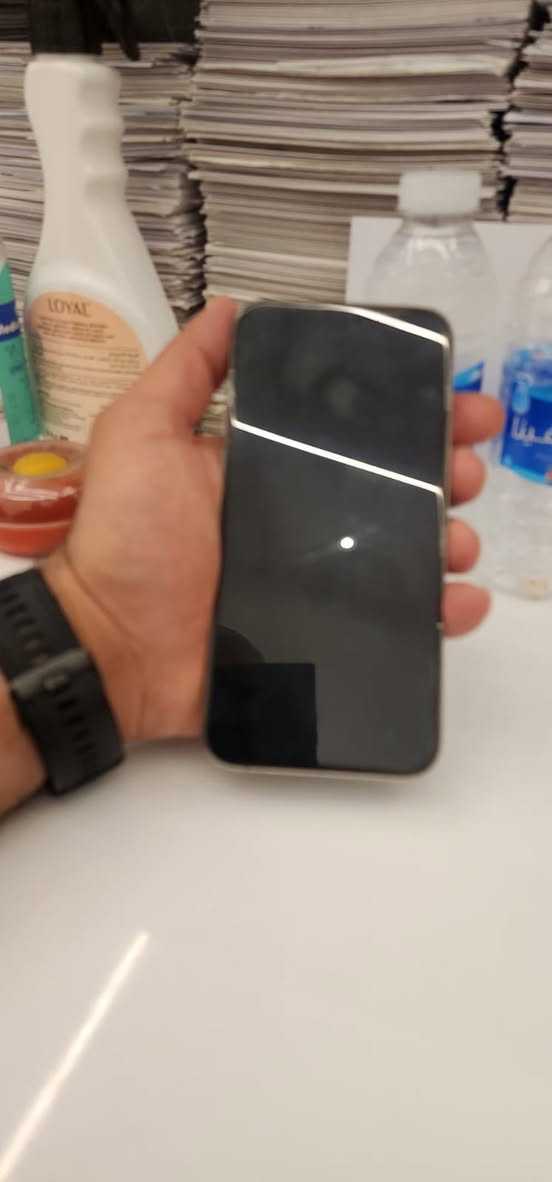 السلام عليكم
ايفون 15 برو ماكس جهاز وتر بروف
الون تيتانيوم
الذاكره 256
البطاريه 88
مراوس فقط ويه هونر ماجيك 8 برو
مكاني بغداد


**إذا كنت صاحب هذا الإعلان وتريد حذفه لأي سبب، رجاءا أرسل رسالة إلى الدعم الفني**