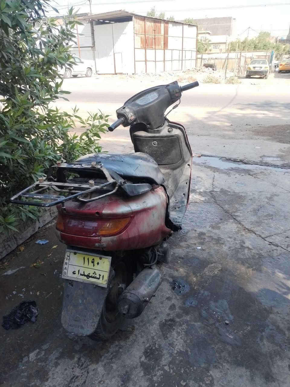 ياللة سلام عليكم دراجة فورتي ١٢٠ البيع كاملة نقص باتري مكاني بغداد بل الحبيبة ***********
