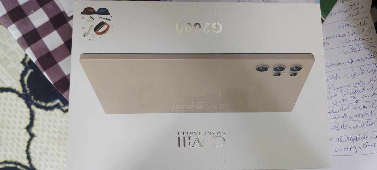 سلام عليكم ايباد بعده جديد مامستخدم ملحقات 
كفر مع كيبورت شاحنه سماعات ايربود لزكه ضد الكسر نضارات قلم لمس ساعه 
السعر 150 
***********
