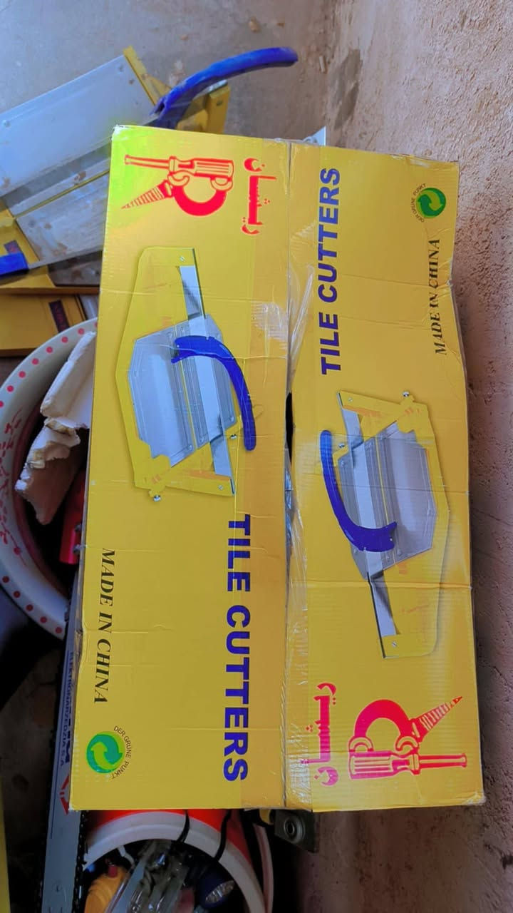 سلام عليكم  بضاعه جديده
ماطور منشار اجرار السعر 20 الف عداد 110
مسصطره سيراميك  السعر 15عداد 270
الفه صومده طول 50 السعر 50
جاكوك ربل السعر 1الف عداد 1200
خرجايه نجار السعر 1الف عداد 1700
***********
