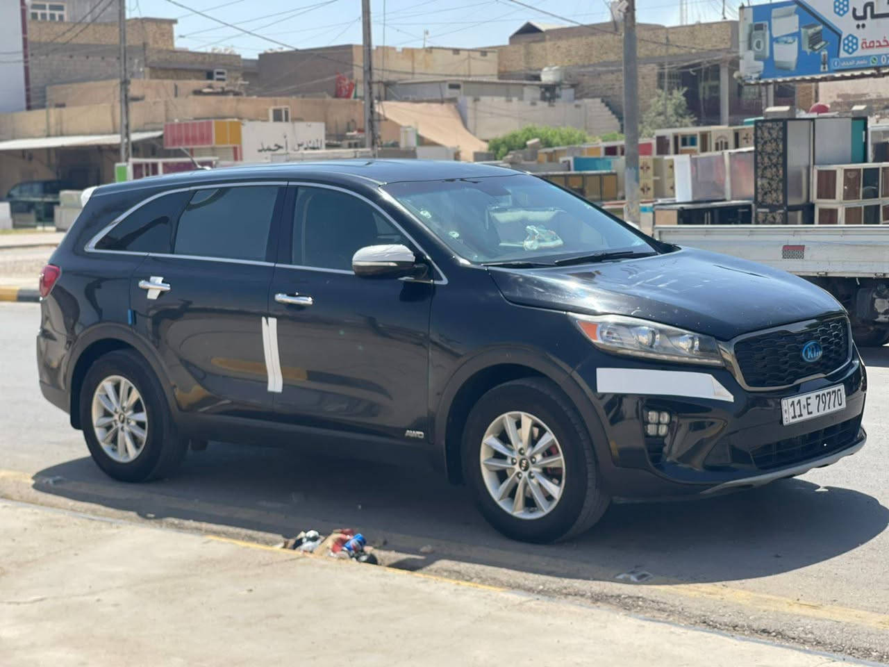 سلام عليكم للبيع سورنتو موديل 2019وارد أمريكي رقم بغداد مشروع وطني باسمي شرط تحويل مكينه 2400اربعه سندر7راكب تبريد قطعتين محرك كير تبريد تخم تاير خير من الله سعر150بيه مجال عنوان بغداد نهروان ***********
