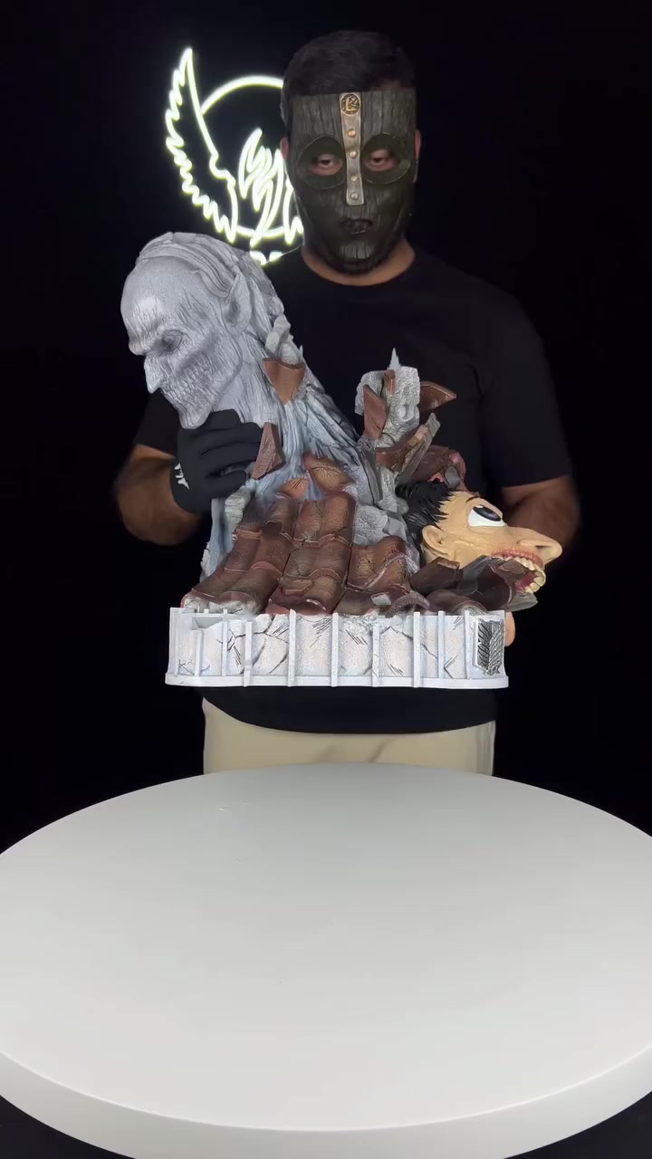 ثلاثي الشينجيكي في قطعة واحدة.. ملحمة Attack on Titan بين يديك!"

لعشاق الفخامة والقطع العملاقة، متوفر الآن المجسم الأسطوري الذي يجمع (إرين، ميكاسا، وآرمين). نسخة رزن احترافية (Replica) لنسخة Prime 1 Studio الشهيرة، بتفاصيل مرعبة وحجم يفرض هيبته في المكان.

لماذا هذه القطعة استثنائية؟

الحجم: مقياس 1/4 (من أضخم المقاييس المتاحة).

الوزن: 25 كيلوغرام من الرزن الصافي (ثبات وفخامة عالية).

التصميم: يجسد روح الصداقة والإصرار في مواجهة العمالقة.

القياسات الفنية:
📏 الارتفاع: 72cm | العرض: 61cm | العمق: 56cm.

هذه القطعة صُممت لتكون "الماستر بيس" في غرفتك.

📥 للاستفسار عن السعر وتفاصيل الحجز، تواصل معنا على الخاص.


**إذا كنت صاحب هذا الإعلان وتريد حذفه لأي سبب، رجاءا أرسل رسالة إلى الدعم الفني**