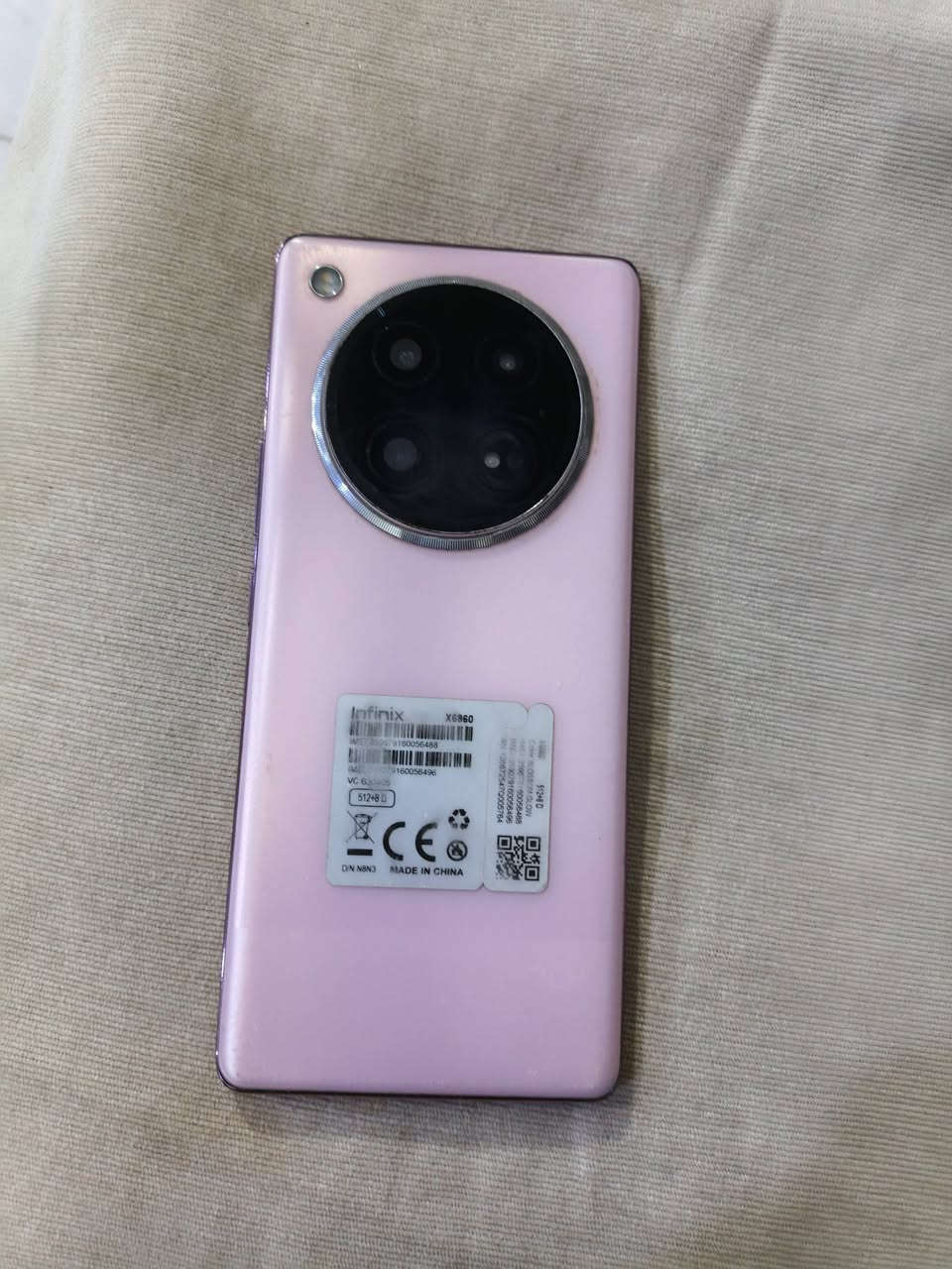 سلام عليكم 

📱 للبيع Infinix ZERO 40
✅ رام 8GB + 8GB توسعة
✅ ذاكرة 512GB
✅ معالج Helio G100
✅ كاميرا خلفية 108MP OIS + 50MP + 2MP
✅ كاميرا أمامية 50MP
✅ بطارية 5000mAh
✅ نظام XOS 15.1.2

الهاتف نظيف ويعمل بكفاءة عالية، مناسب للألعاب والتصوير والاستخدام اليومي.
💰 السعر: (250)
📍 الموقع: (بغداد سبع البور )
📞 للتواصل: (***********)

🔥 Infinix ZERO 40 للبيع
512GB | RAM 8+8GB | كاميرا 108MP | بطارية 5000mAh
