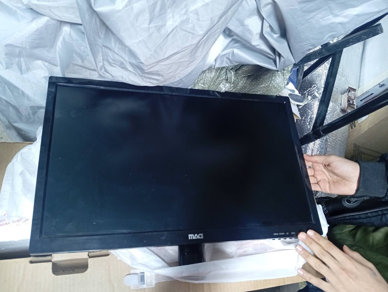 شاشه جديده بهذا شكل 22حجم
60هيرتز سعر 45 عنوان كربلاء 
0770925314


**إذا كنت صاحب هذا الإعلان وتريد حذفه لأي سبب، رجاءا أرسل رسالة إلى الدعم الفني**