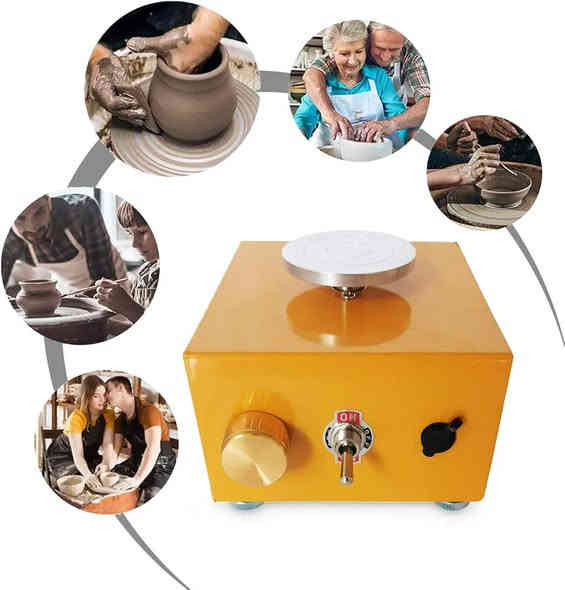 متوفر
عجلة فخار كهربائية دوارة صغيرة من السيراميك يمكنك صنعها بنفسك لعمل السيراميك والصلصال والفنون والحرف اليدوية من سينوز
انطي سعر بالعافية للاستفسار***********
