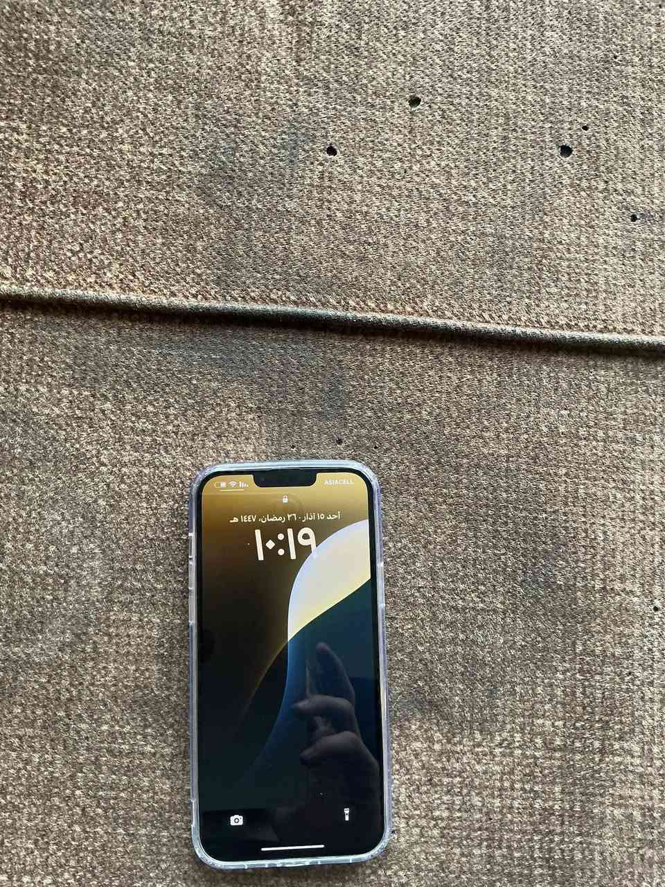 ايفون 13 برو ماكس ذاكره ٢٥٦بطاريه ٩٣ حقيقي نضافه ١٠٠٪؜١٠٠ كدامك هاذ الفحص مباشر جهاز ضمان الفحص كامل.  منا ل٤ العصر جهاز موجود متواجد رقم فقط اتصال فقط *********** بغداد مدينه صدر قطاع ١٧
