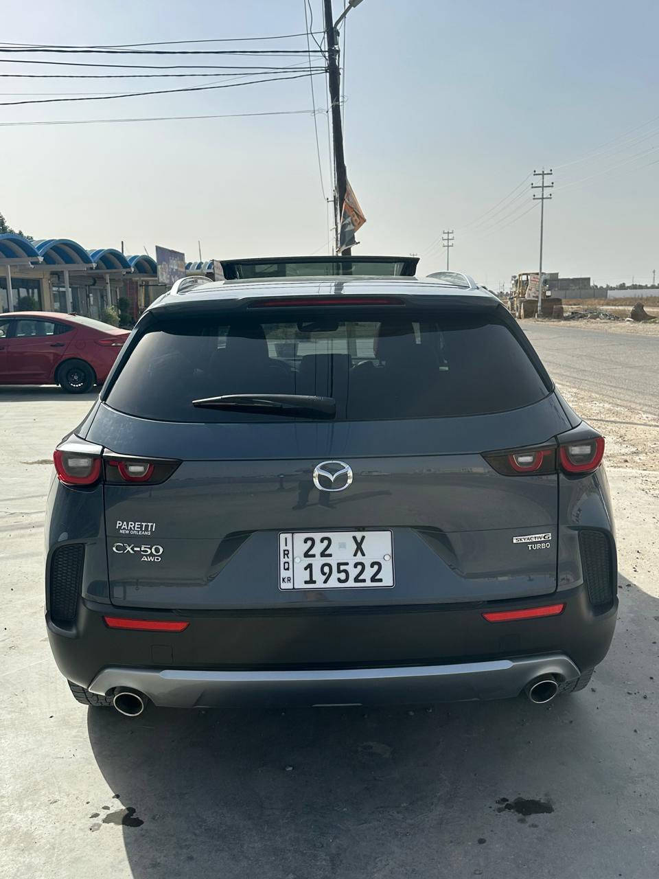 سلام عليكم مازدا cx50  فول مواصفات حادثها جاملغ وبنيد  نفس القطع   سعرها 205ورقات وبيها مجال مكان بغداد اليرموك ***********
