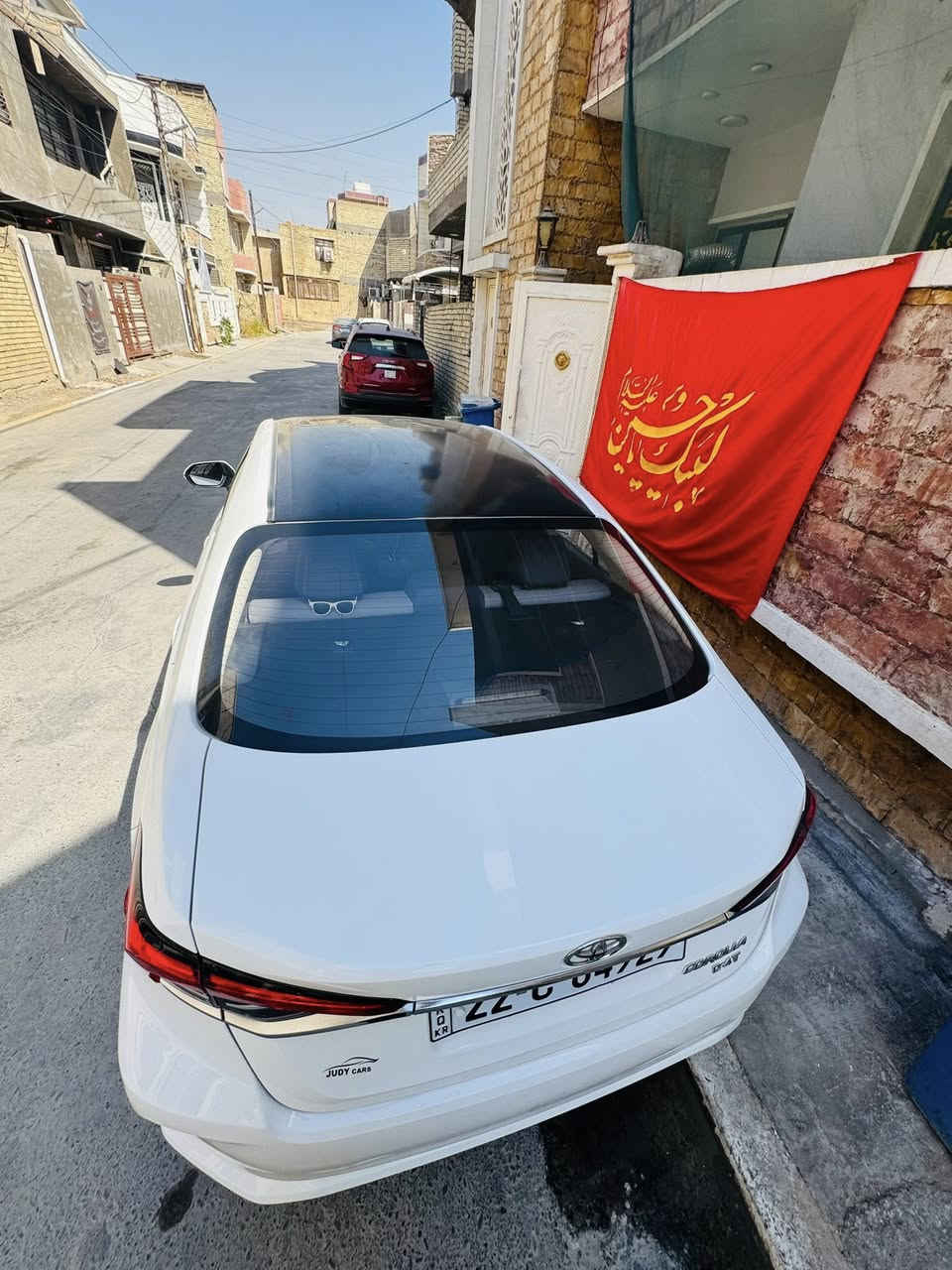 سلام عليكم كورلا للبيع 2022 سياره بانزين سياره بانزين بيها تبديل جاملغ وبنيد وصبغ بل جاملغ الخلفي وبارد خفيف سياره حلوه مناقصها شي  من كل النواحي معروضه ب 13.500 مكاني بغداد البنوك ***********
