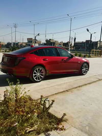 للبيع | Cadillac CT5 Sport 2023  (رقم بغداد)  ------------- لون أحمر د...