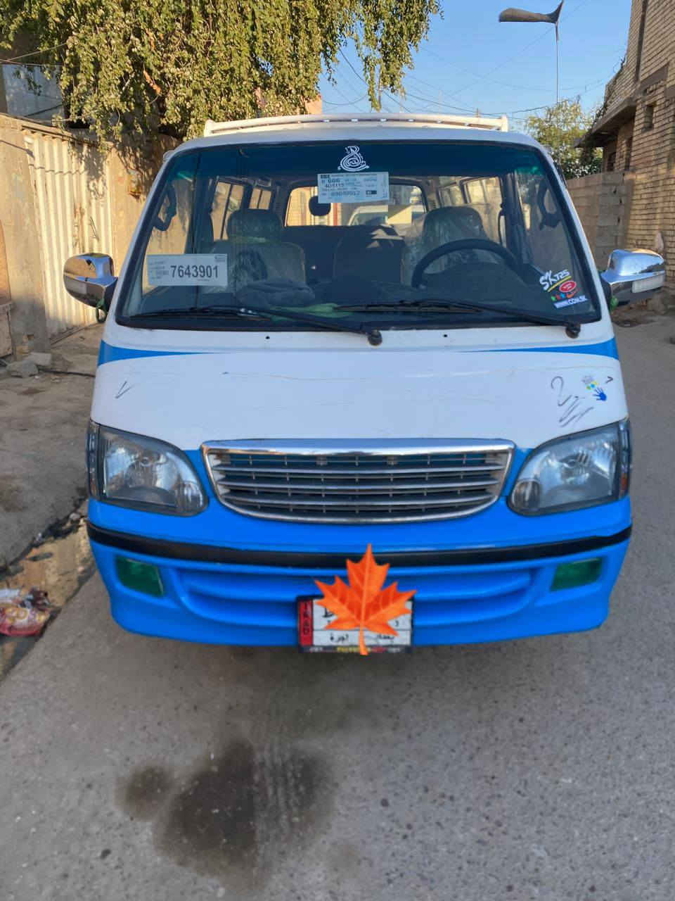 السلام عليكم سيارة جنبي موديل 2015 بغداد سيارة كفاله عامه ماعده طخه خفيفه بل صندوك بعدهي مامصلحه مكينه وكير اكسن ياباني ثري واي سيارة خير من الله السعر 75وبيه مجال العنوان بغداد حسينيه المعامل رقم تلفون ***********
