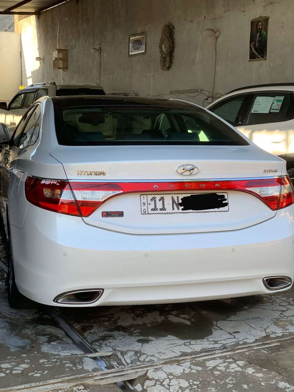 سلام عليكم
هيونداي ازيرا2014خليجي للبيع او مراوس حسب القناعه 
فول مواصفات
بصمة
بنوراما
كشنات جلد كهرباء
بردات عدد3
مري كهرباء
حساسات اماميه خلفيه
كشنات تدفاء وتبريد 
تبريد قطعتين
مانع انزلاق
محرك3.0/v6
ماشية42الف
رقم بغداد جديد
باسمي تحويل مباشر
سياره بيها بارد موضح بلصورة
السعر165وبيها مجال حك الجيه
مكاني بغداد 
***********
