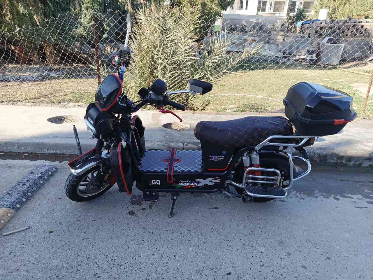 سلام عليكم ماطور شحن جبلي للبيع ماطور جديد بطاريات عل فحص عدد 6 المواصفات ✨
دبل اشاره 🔺
مثبت سرعه ⛔
بصمة تشغيل ⭕
تشغيل عن بعد 💢 
نضام بك ®️
اربع سرع 4️⃣
مفتاح وبصمه نسختين 🔑
السعر 700 وبي مجال المكان فلوجه حي الشهداء 
للاتصال *********** متواجد واتساب
