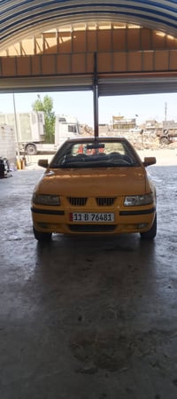 سمند موديل 12 اصل كرستال السياره مكفولة من التبديل والضربه بيها بجهت ا...