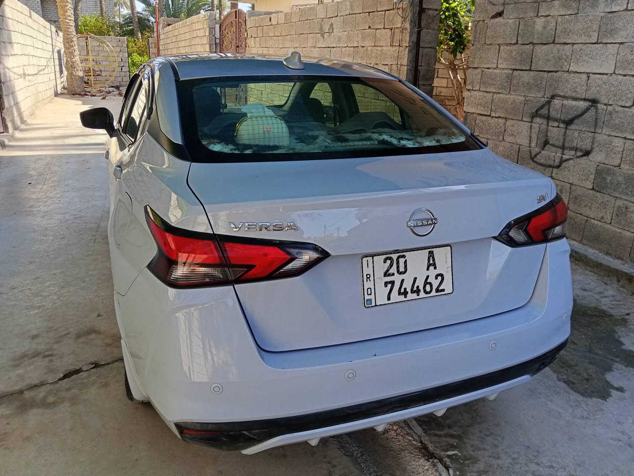 نيسان فيرسا 24 باسمي معوقين ماشيه 50الف كم ضرر بس دعاميه اماميه دون دواخل السعر 140 وبيها مجال بسيط  شراي يتصل على ال، قم ***********
