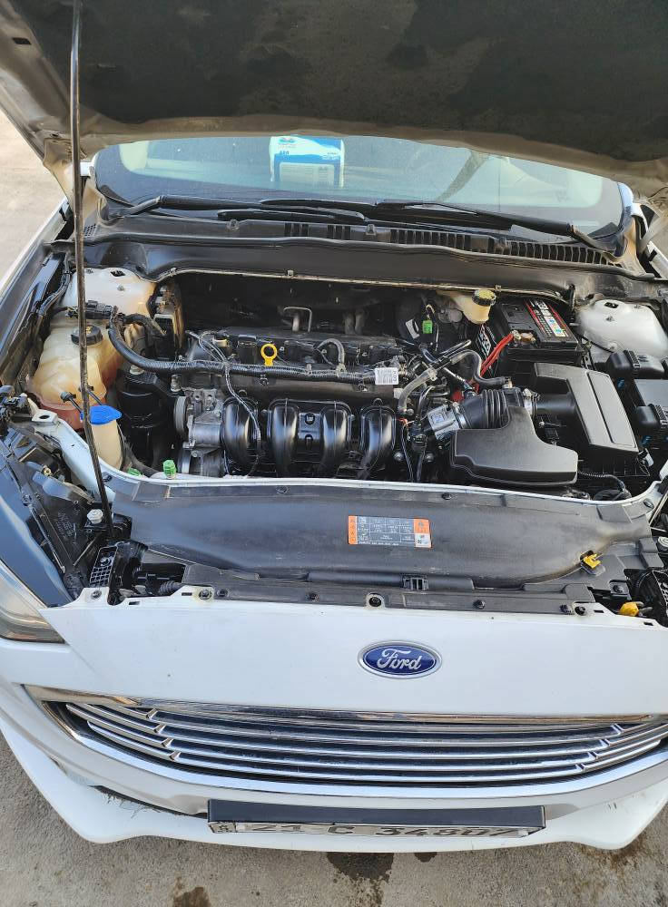 فورد فيوجن 2018 se فووول عدا الفتحه 
سليمه ولا ايرباك طاك بيهه
محرك 2500 تنفس طبيعي مكفول 
مري كهرباء واشاير بالمري
موصفاتها تدفئه كشنات كشنات كهرباء السايق والصدر🌋
  رادار خط مسار  نقاط عمياء 🌏
رادار جانبي 
دشبول شاشتين 🌃

تشغيل عن بعد 🚥

 كير ماوس ومبدل الزيت مالته والفلتر بالشركة كامل🛢

 منضومة لايت عالي ناصي زنون درجه اولى🔦🔦

صدر امامي خلفي جديد 

بلاد حساسات اطارات + تخم تاير جديد ☸️

 كاميرا خلفية 
رقم شمالي يعني تخلص من الغرامات 
رقم الجديد وسنويه جديده 
السعر 135 وبيها مجال وتدللون

 السيارة كليين تايتل 
بالعراق بس انصبغ جالملغ الصدر اثر شخط دراجه صبغ درجه اولى 
للأتصال *********** بغداد, العراق
