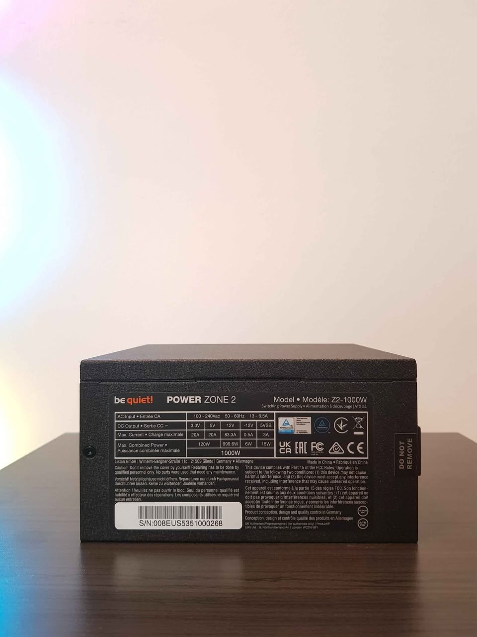 السلام عليكم 
متوفر باور سبلاي be quiet Power Zone 2  جديد 1000 واط 
السعر 200 الف 
متوفر خدمة التوصيل الي جميع المحافظات 
***********
*********** أربيل, العراق
