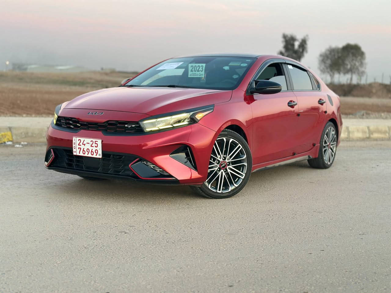 سلام عليكم
🔥للبيع كيا فورتي GT موديل 2023 🖤🧡
🔥 كلين بدون ايربك بدون دواخل او شواصي
🔥كاتي تترقم اربيل او دهوك بكيفك انت 
🔥مكينة 1.6 تيربو كفالة كير و مكينة 
🔥ماشية 43 ميل مشي امريكا
المواصفات :
 🔥بصمات دخول و تشغيل / تشغيل عن بعد
🔥كشنات مختمة جي تي 
 🔥رادارات من كل الجهات / مانع اصطدام
🔥كروز كنترول تفاعلي / نظام محافظة على المسار
🔥شاشة جبيرة / كاميرا و حساسات خلفية
🔥 كار بلي و اندرويد اوتو 
 🔥لايت امامي ليد و بك لايت ليد / دبل اكزوز
 🔥قطعتين تبريد 
🔥بعد هواي مواصفات معروف ال GT
السيارة جاهزة من كلشي صدر و حدادية و تايرات و حجر بيئة و كير و مكينة 
حادثها موضح بالصور مع المنشور
السعر 158 وبي مجال بسيط للشراي 
مكاني موصل // حي الصديق 🖤
***********
***********
