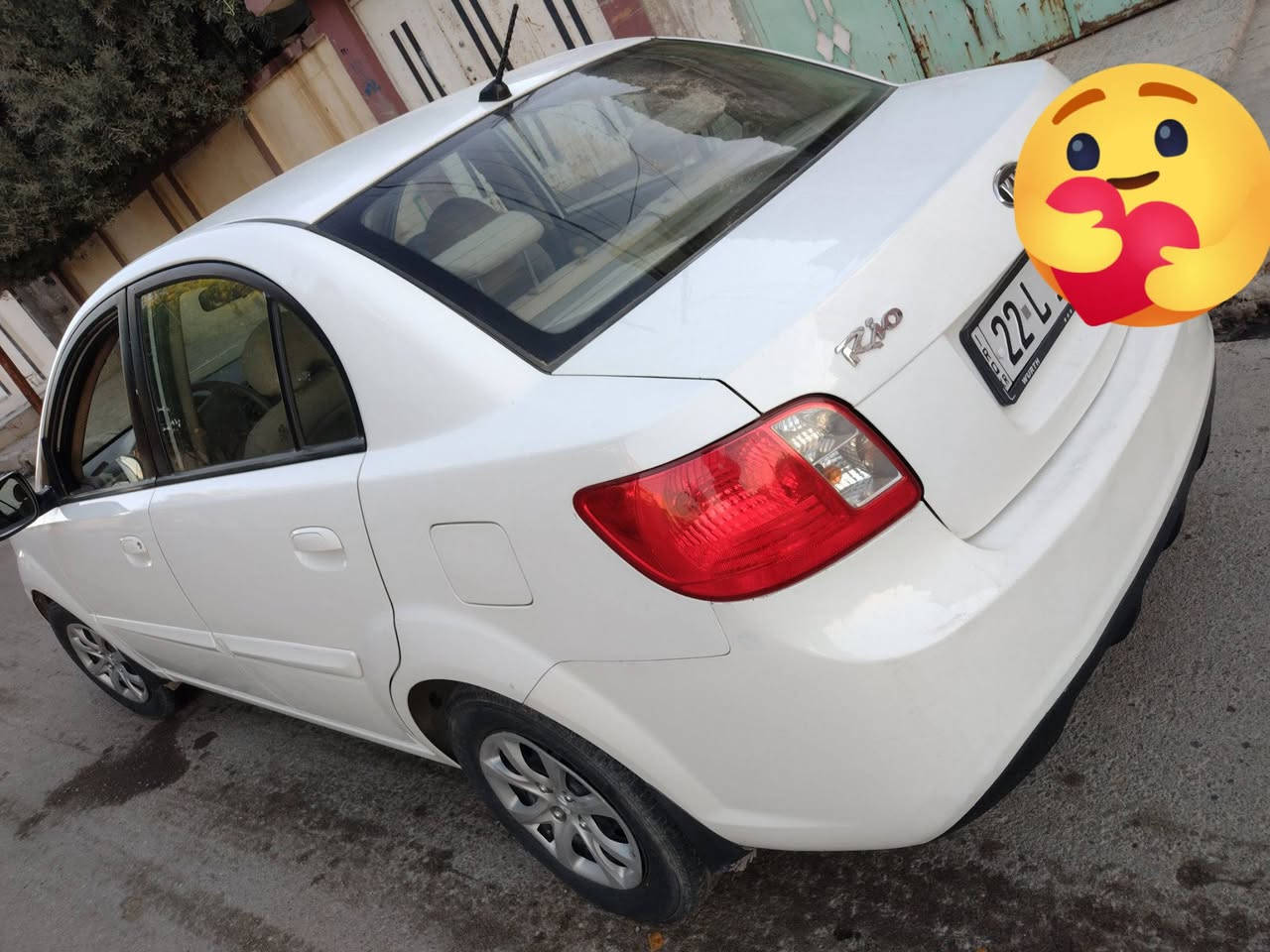 كيا ريو موديل 11 والمكينه 14اصلي الرقم اربيل
الهزة والسنوية الجديدة تحويل شرط باسمي 
مابيهاا اي صبغ فقط بيها  بعض ملاحظات البارد  بيها كابون 
للاستفسار للرقم ***********
