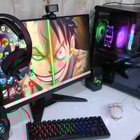 R5 7600X • RX 9060XT 16GB • شاشة MSI 24 200هرتز