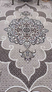 تخم تركي • نضيف مستخدم • زولية كاشان ٣×٤