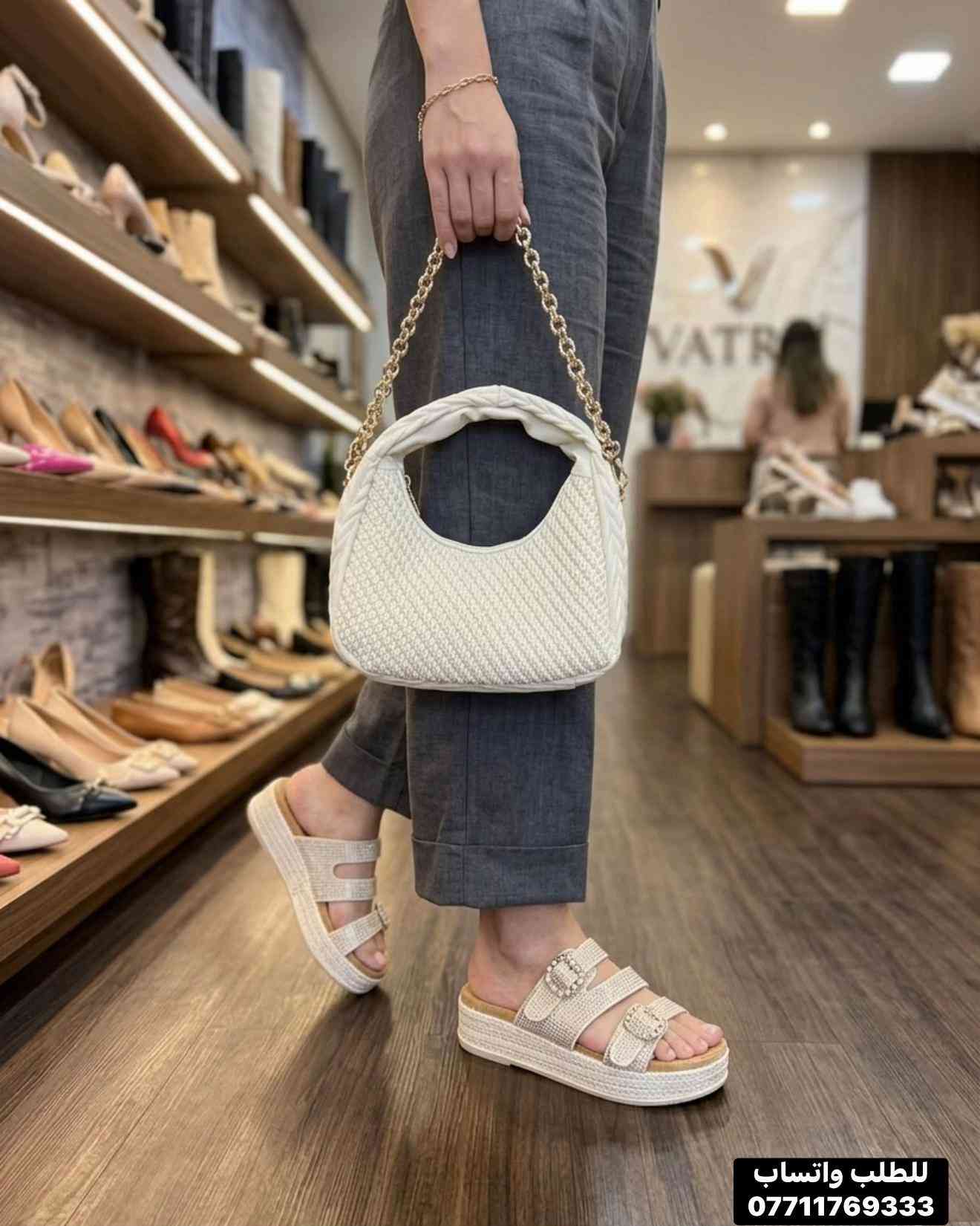 شحاطة كعب تبدور دبان طبي ❤️للطلب واتساب ***********❤️مطعمة بلزاركون الجميل كوالتي راقي بتصميم اجمل ❤️سعر القطعة ب20 الف ✅زبوناتنا بضاعتنا كلهة تصنيع خاص وكوالتي عالي واهم شي مريحات  ‎القياسات المتوفرة .41.40.39.38.37..للطلب او الاستفسار يرجى مراسلتنا على الخاص أو الواتساب *********** اجرة التوصيل 5 الف بغداد وكافة المحافظات 😊عرض مميز لهذا الموسم—-اشتري بمبلغ ٦٠ الف او اكثر من منتوجاتنا واحصلي على توصيل مجاني بغداد وكافة المحافظات 😍العنوان…# بغداد…#حي البنوك…شارع الميثاق من جهه مطعم الملكة..مقبل استيكو ستور…او صيدلية سما الريان بغداد_العراق🇮🇶 بغداديات بغداد تسوق_اونلاين  تسوق_معنا بغداد_العراق بغداد_العراق🇮🇶 بغداد_العراق🇮🇶 بغداديات تسويق_الكتروني تسوق_اونلاين تسويق تسويق_رقمي تسوق_معنا #احذية #طبية_جلدية #طبية تسوق_العراق تسوق_معنا تسوق_عالكتروني تسوق_بثقة تسوّق_بثقة_وأمان سليبرات_ماركه سليبر سليبر_طبي_نسائي تسوق_العراق تسوق_عالكتروني تسوق_بثقة العراق🇮🇶 احذية طبية_نسائية تسوق_بثقة تسوق_عالكتروني تسوق_معنا تسوق_العراق تسوق_منزلي العراق🇮🇶 أحذية تسوق_العراق تسوق_معنا تسوق_بثقة تسوق_عالكتروني سليبر_طبي_نسائي سليبر_ماركه سليبرات_نسائية بغداد_العراق🇮🇶 سليبرات_نسائية طبي مريح جدا باللبس طبي مريح جدا باللبس طبي طبيّة طبيّة طبي مريح جدا
