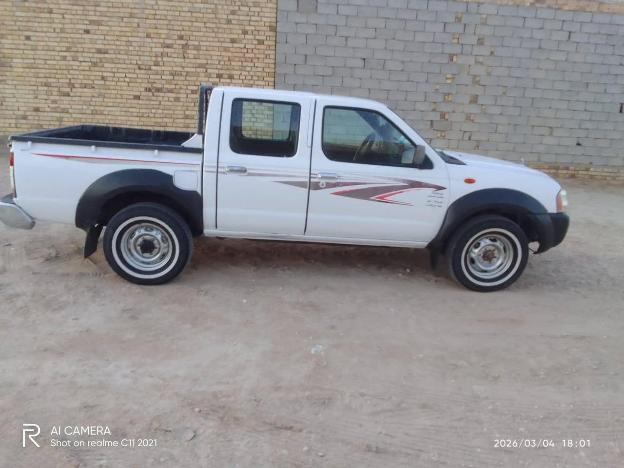 سلام عليكم للبيع بيكب نيسان موديل 2016 مكفول رقم  ذي قار انكليزي شرط المداورة سعر 175  المكان ذي قار  ***********
