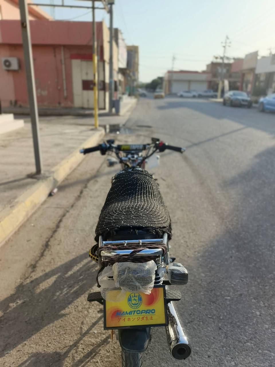 نامي برو للبيع موديل 2025 محرك 200 فول فول دراجه اي عيب مابيهه محرك شرط سبانه مطاخه خيط دخان مابي اخو جديد اوراق كامل للأستفسار اتصل عالرقم *********** عنوان خانقين
