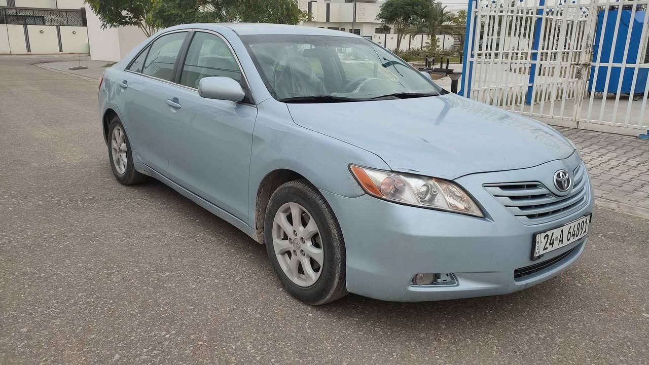 السلام عليكم
تيوتا كامري 2009وراد امريكي اكلين كفاله عامه من قطره الصبغ تخم تاير حداديه جديد تبريد ثلج ❄️ السياره بعدها ع وضع الشركه 
وكاله او امداور مضمون مكان السياره نجف السعر100وشويه بيها مجال للاستفسار اكثر الاتصال*********** النجف, العراق
