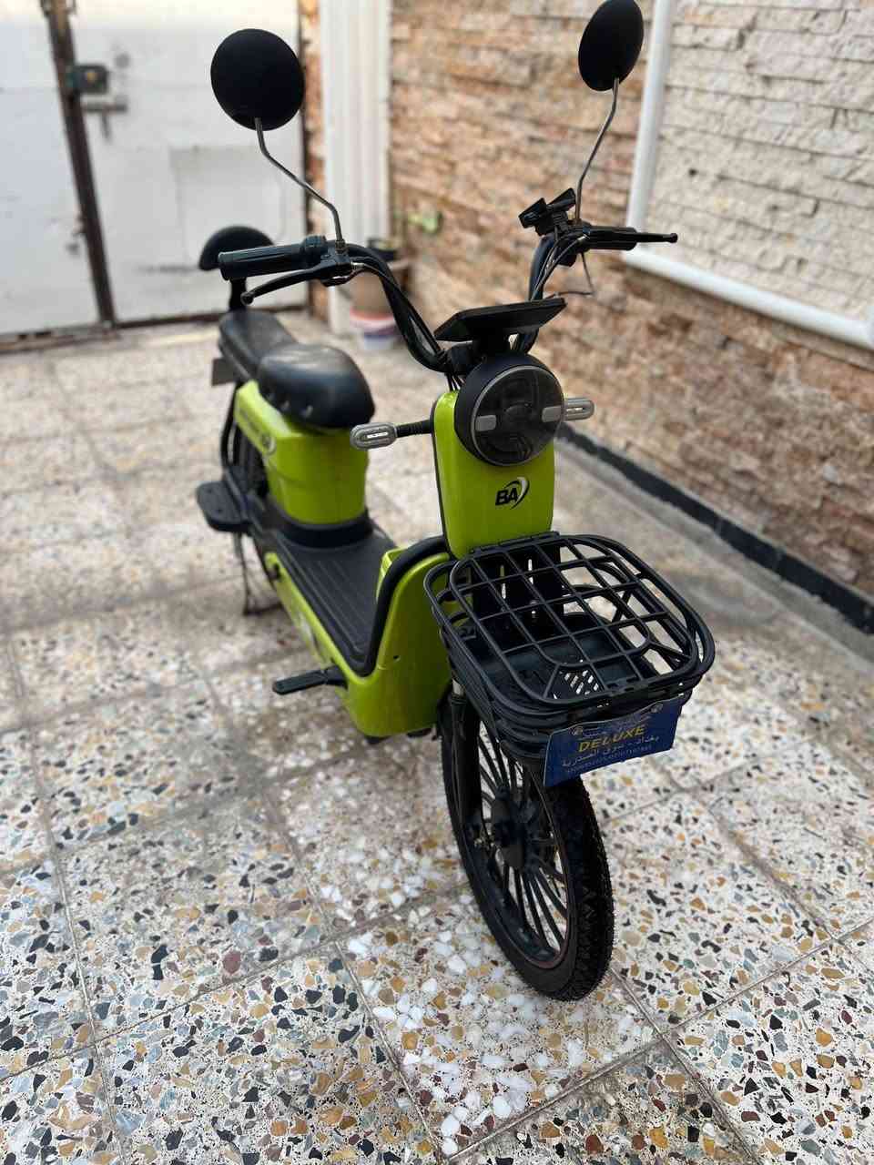 دراجة شحن للبيع

المواصفات :

خمس بطاريات جديدات🔋

البطاريات 35 فولت ✅

الملف 800✅

اربع سرع ✅

شاشة بيها عداد وعدد الكيلوات وانواع الاعطال والشحن✅

اشارات يمين ويسار ✅

ضوء عالي وناصي ✅

بصمتين وسويچين ✅

ميزة التشغيل عن بعد ✅

قفل الدراجة من خلال البصمة ✅

سرعة 99 بالعداد الفعلية تقريبا 70 ✅

شاحنة اصلية ✅

سلة امامية ✅

چكمچة ✅

ستاند جانبي ✅

ستاند تعليگي ✅

مثبت موبايل ✅

مدخل شاحنة USB✅

تايرات چوبلس ضد البنچر ✅

اربع دبلات ✅

السعر :475

للتواصل :***********

العنوان : بغداد الشعلة حي الجوادين
