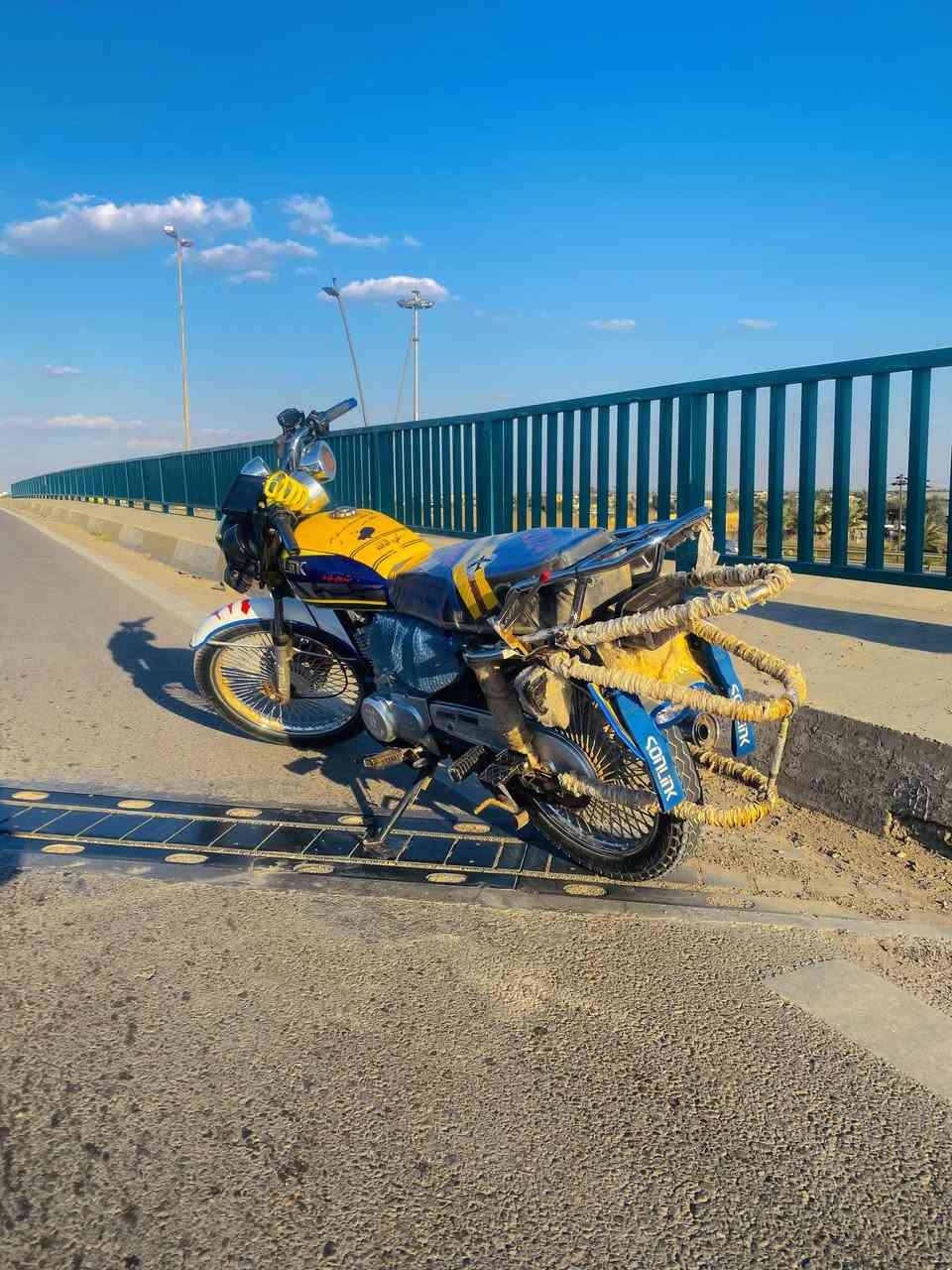 دراجه تايكر الدراجه نصبه وحلوه وخير من الله شلعه ونظافه سعرها ب660وبيها مجال للطيبين
رقمي*********** /***********متواجد واتساب وخاص وعل رصيد بكاني الغالبيه ديالى
