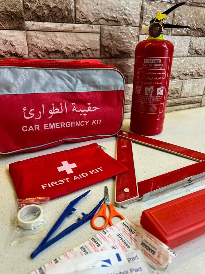 عدة طوارئ تغنيك عن الغرامات المروريه والحوادث لاسامح الله وشرط الاصليه انتاج 2026 الكيج ع اخضر والحفر مو لاصقه

تتكون من 👇
1_حقيبه تجمع الاغراض
2_مثلث طوارئ
3_طفايه ١ كيلو باودر قابله للتعبئه
 4_حبل سحب الهوك حديد
5_عدة ضمادات

توصيل مجاني كافة المحافظات

سارع بالحجز الكميه محدوده


**إذا كنت صاحب هذا الإعلان وتريد حذفه لأي سبب، رجاءا أرسل رسالة إلى الدعم الفني**
