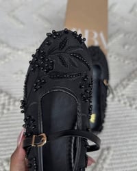 بالورينا • سوداء • مطرزة
