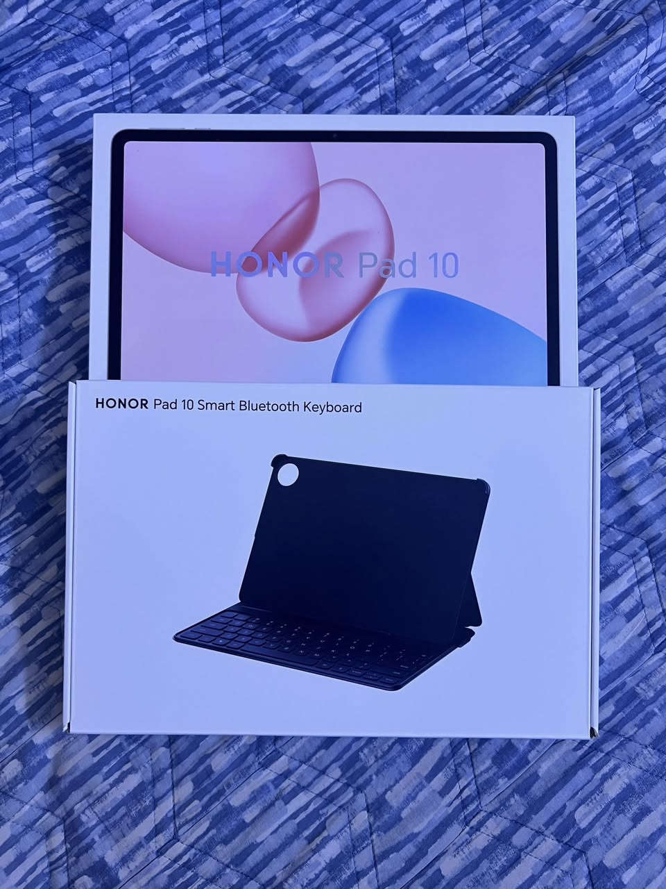 هونر باد 10 بعدة بالضمان
الشاشة: 12.1 بوصة بدقة 2.5K ومعدل تحديث 120HZ
المعالج: Snapdragon 7 Gen 3 - آداء سريع وسلس
8GB RAM :الذاكرة
التخزين: 256GB
البطارية: 10100mAh تدوم طوال اليوم
الصوت: 6 سماعات ستيريو
Android 15 :النظام
المواصفات الكاملة مناسبة للدراسة، التصفح، والألعاب
الخفيفة والمتوسطة. لا زال في الضمان)
السعر 375,000 وبيه مجال
مكاني بغداد / الكمالية 
***********
