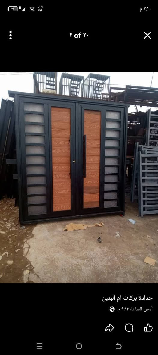 حداد متنقل حداده عامه
بيبان شبابيك قمريات كيسبان كرفانات سندويج محجرات
***********
***********
