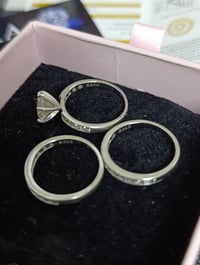 خواتم • فضة 925 • ٣ قطع